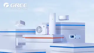 A Gree HydroMulti rendszer: kültéri egység, melegvíz-tartály és beltéri egységek